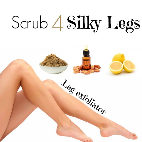 scrub for silky legs