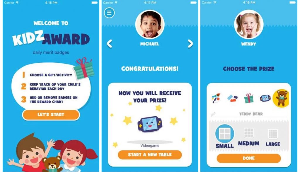kidzaward-app-premia-bambini